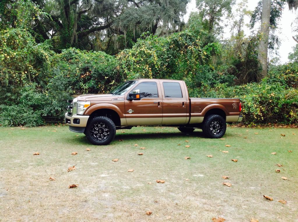2015 F-350 Tow boss 4.30 gears and wide track front axle. Nickname ...