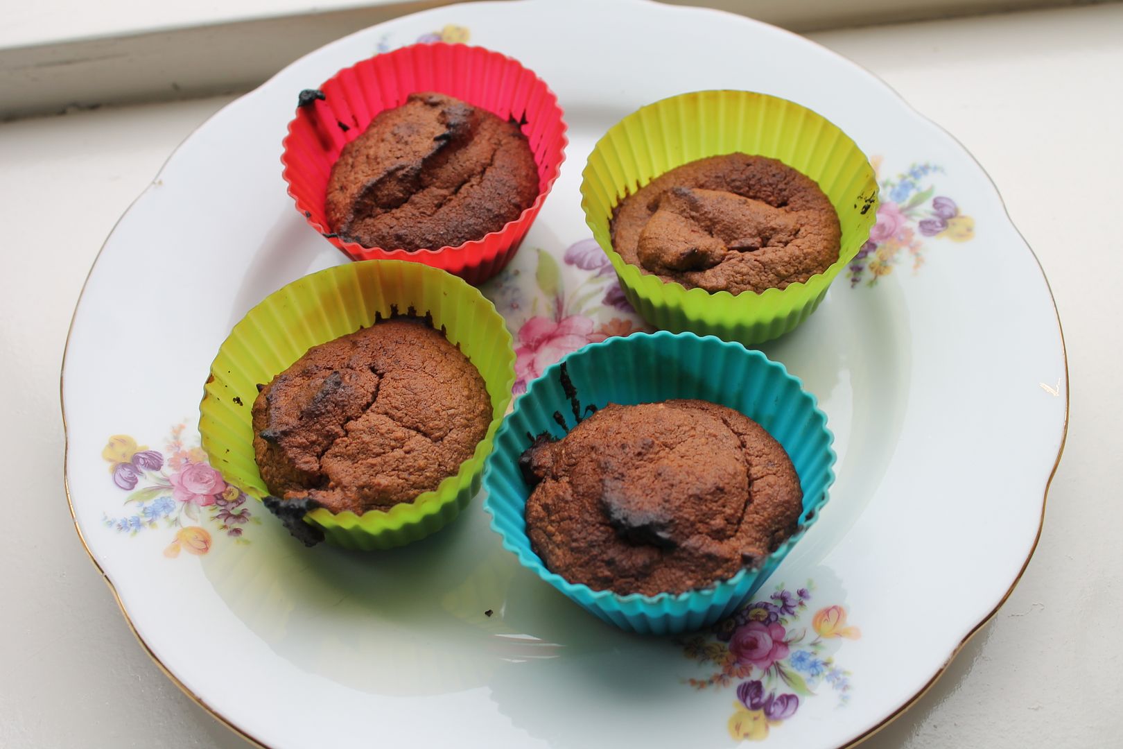 Suikervrije chocolade muffins