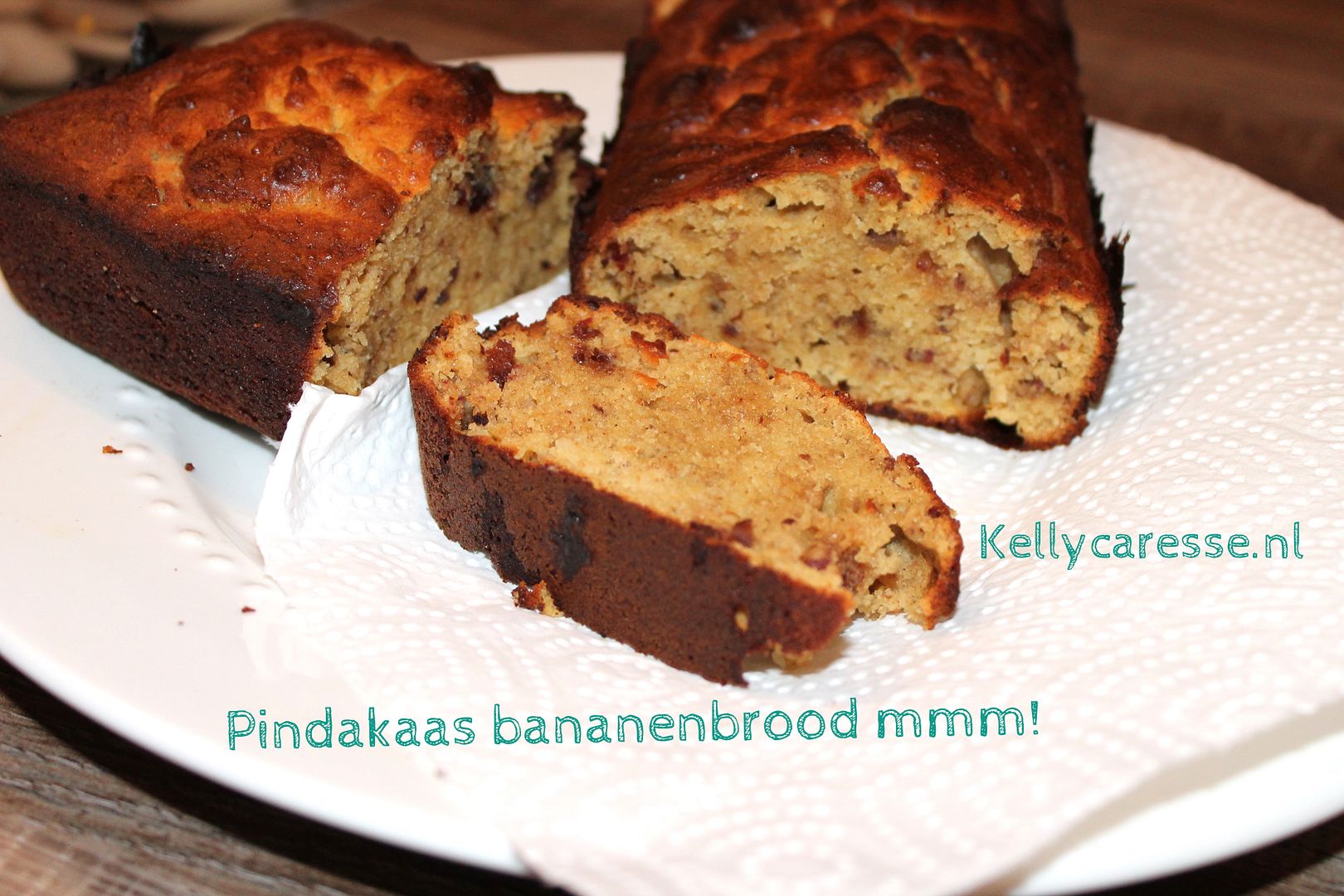 Recept : Gezond En Lekker : Pindakaas Bananenbrood (topper!)