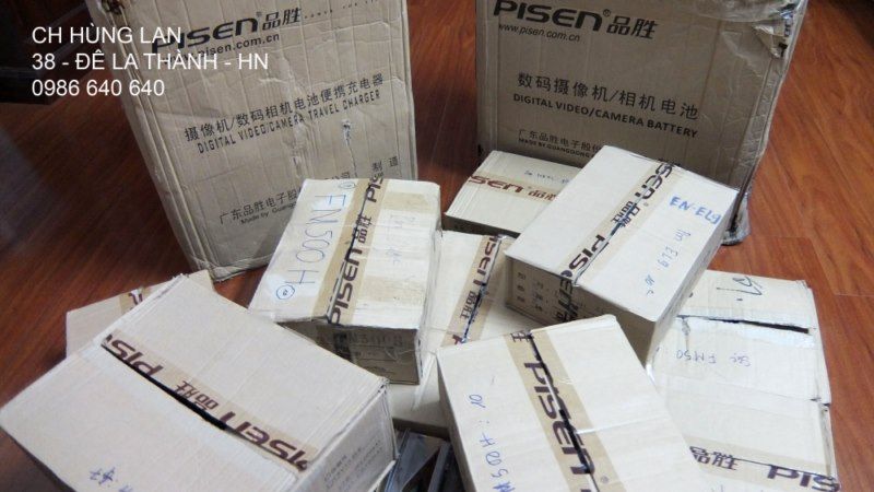 CH Hùng Lan: pin PISEN cho máy ảnh giá rẻ nhất