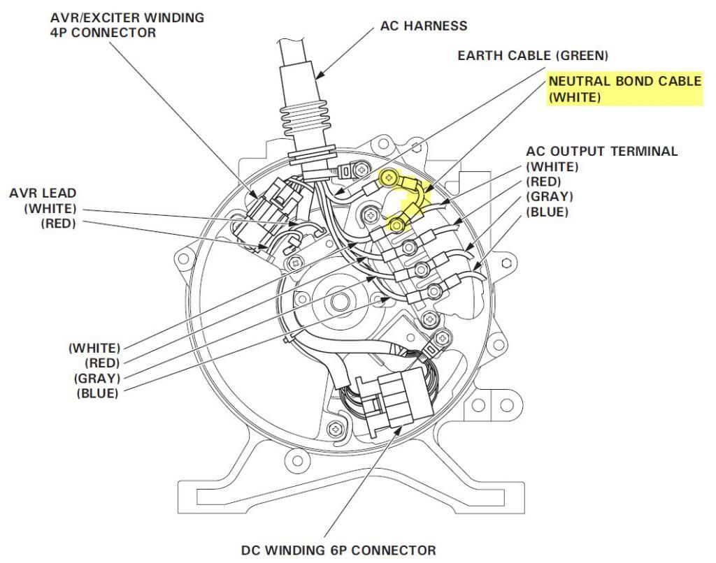 Honda eb6500 generator wiring diagram #6