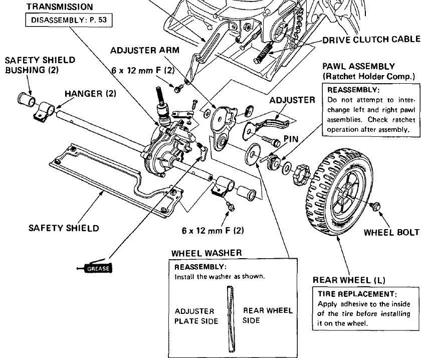 Honda hr214 lawnmower manual #6