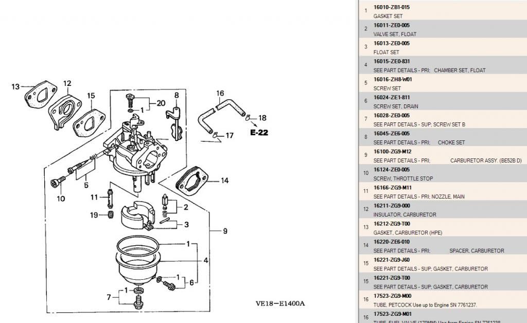 Honda HRB215 not getting fuel?? | LawnSite™ is the largest and most