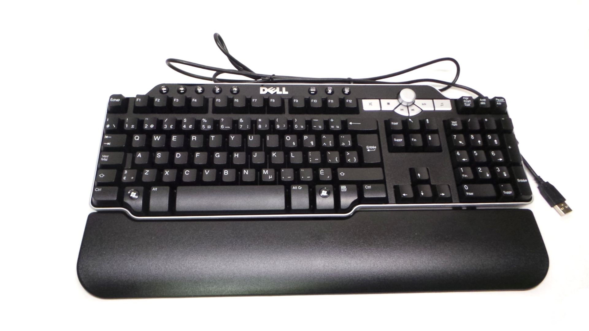 NEW Genuine Dell Multimedia Black French Canadian Keyboard USB SK8135