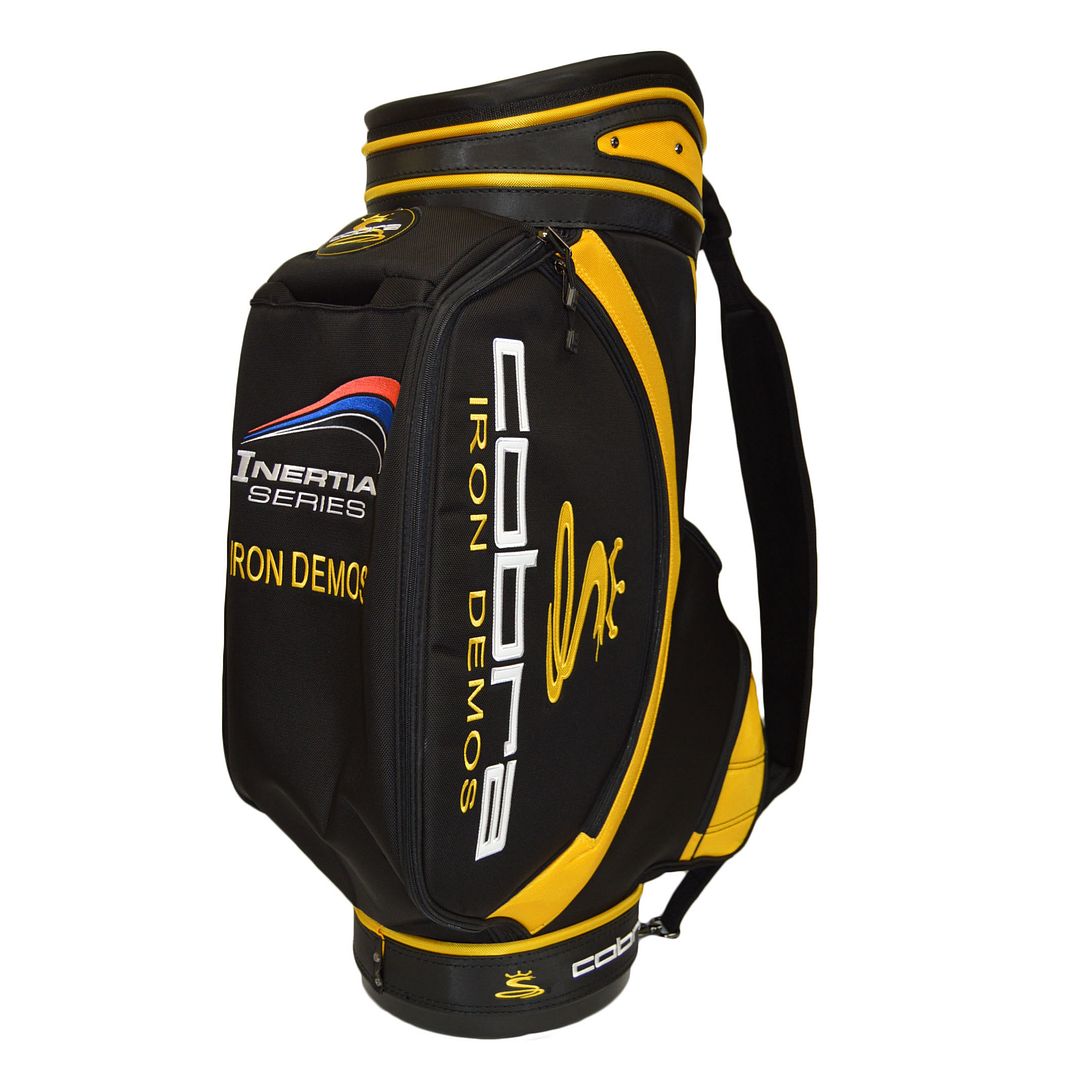 Cobra Golf Men's Inertia Series Iron Demo Staff Bag Black/Yellow eBay