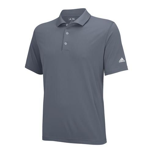 adidas Puremotion Solid Jersey Golf Polo Shirt Mens Vista Grey/White M - 第 1/1 張圖片