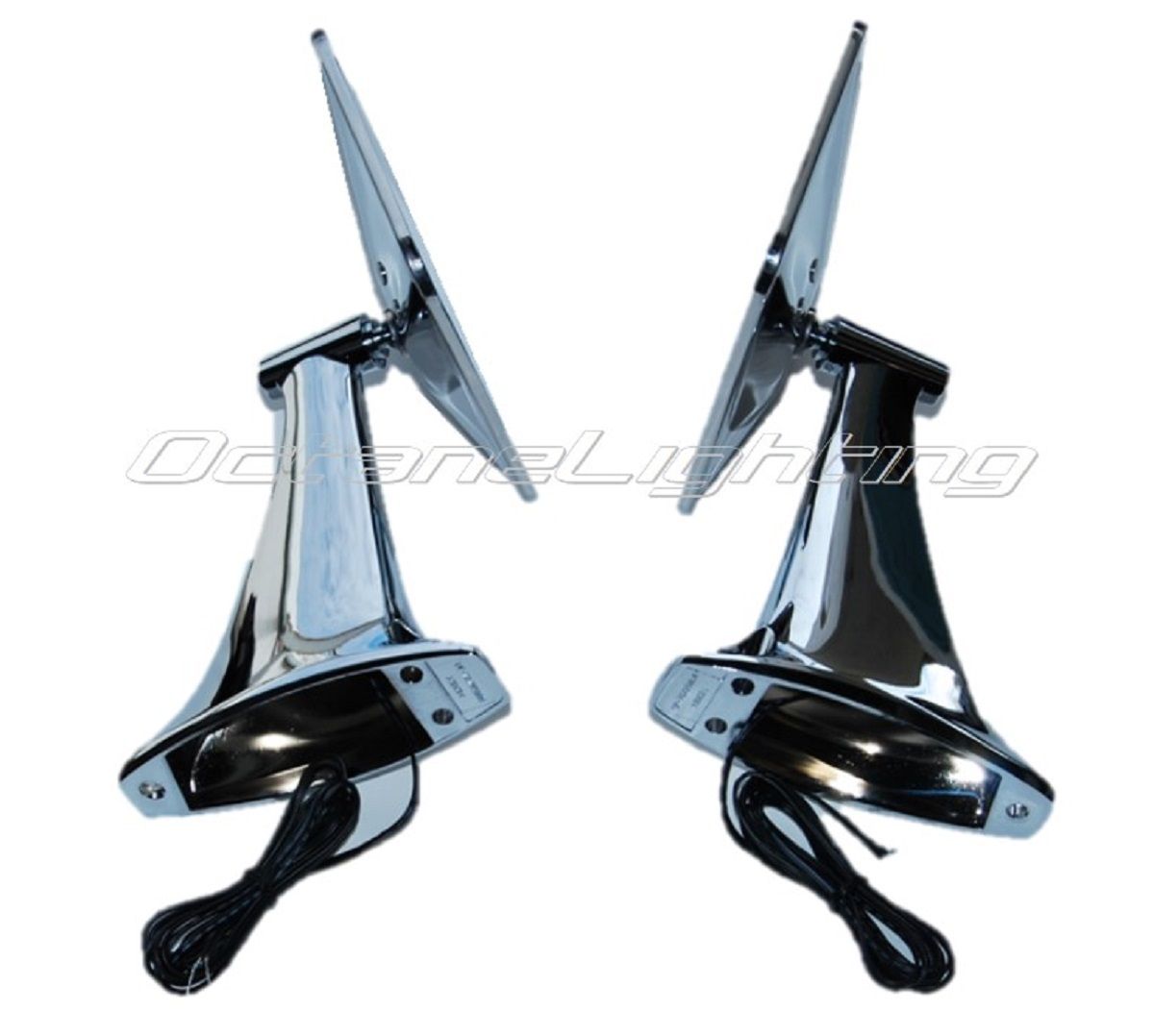 707172 CHEVY TRUCK 2 Rectangle Outside Rearview LED Turn Signal Door