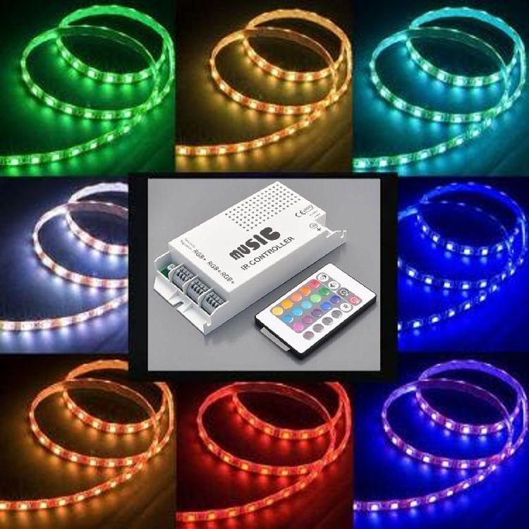 RGB LED Music Sound Beat RGB LED Color Changing Car Auto ...