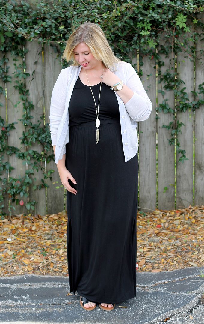 business casual maxi dress