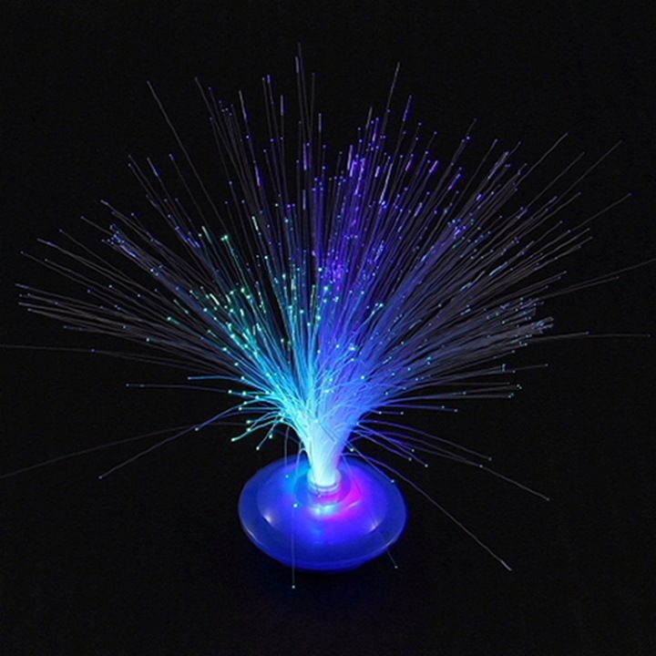 Allwin Beautiful Led Fiber Optic Nightlight Lamp Color Changing 