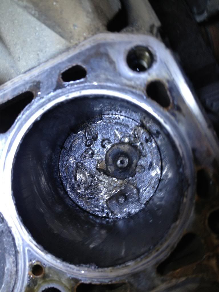 Piston Damage After Broken Timing Belt