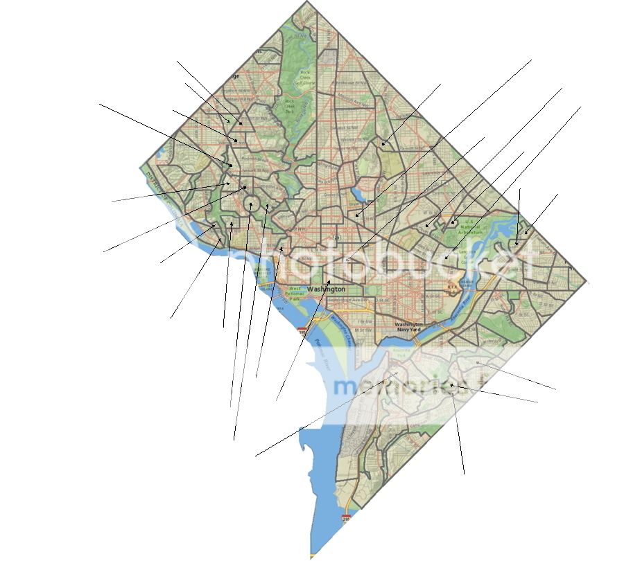 Washington, DC Neighborhoods Quiz - By dcschaef