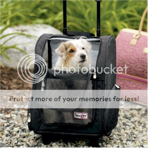 Roll Around Pet Carrier Wheeled Airline Medium Dog Cat Backpack Bed Car Seat