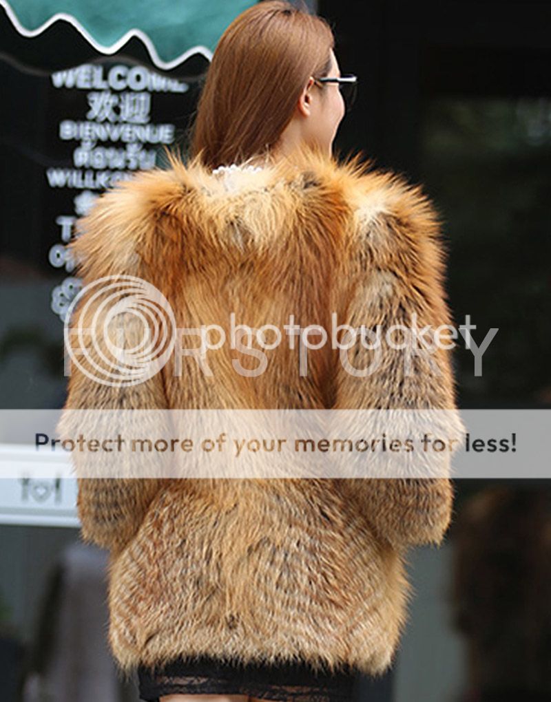 161102 New Arrival Real Fox Fur Coat Women Regular Fur Jacket Fashion