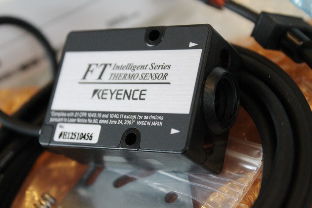 KEYENCE fth10 Digital Infrared Temperature Sensor Sensor Head OVP, New eBay